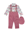 Little Gentleman's Suspenders Suit